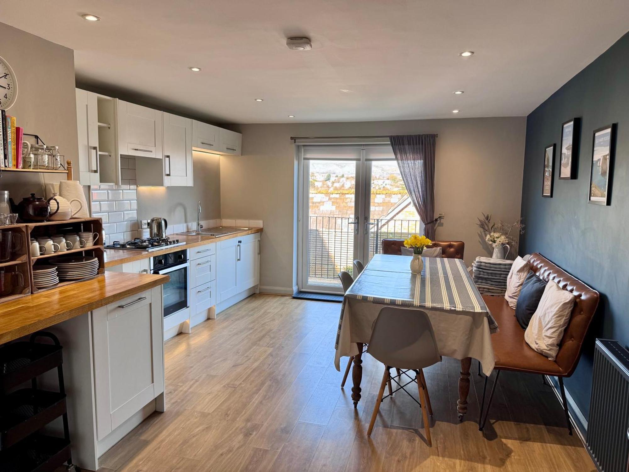 Purbeck Hill View Apartment Swanage Ngoại thất bức ảnh